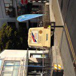 Ice Cream Van outside Shankill – back of van